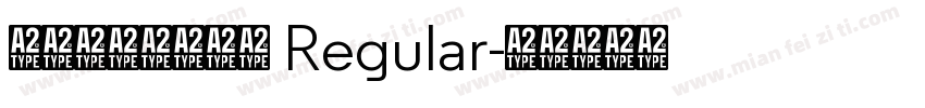 把你写进诗的结尾 Regular字体转换